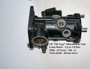 Oil type 8 cyl. Distrubution Unit
