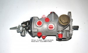 V8 Oil type RBR19-1854-6 mm twin shuttle. Bronze sleeve(3)